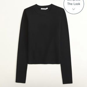 Abercrombie Slim Crew Sweater Top